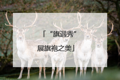 “旗遇秀”展旗袍之美