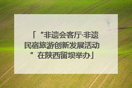 “非遗会客厅·非遗民宿旅游创新发展活动”在陕西留坝举办