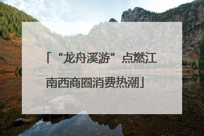 “龙舟溪游”点燃江南西商圈消费热潮