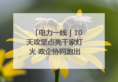 电力一线｜10天攻坚点亮千家灯火 政企协同跑出回迁“加速度”