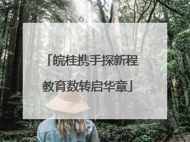 皖桂携手探新程 教育数转启华章