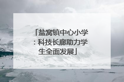 盐窝镇中心小学：科技长廊助力学生全面发展