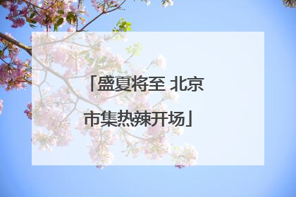 盛夏将至 北京市集热辣开场