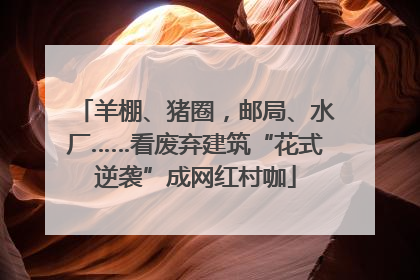 羊棚、猪圈，邮局、水厂……看废弃建筑“花式逆袭”成网红村咖