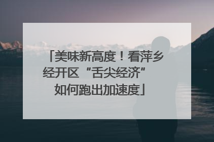 美味新高度！看萍乡经开区“舌尖经济” 如何跑出加速度