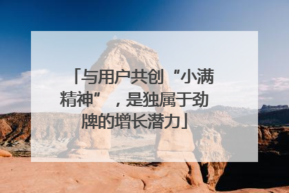 与用户共创“小满精神”，是独属于劲牌的增长潜力