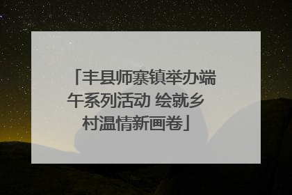 丰县师寨镇举办端午系列活动 绘就乡村温情新画卷