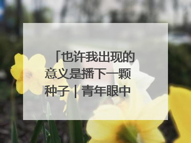 也许我出现的意义是播下一颗种子｜青年眼中的西部情缘