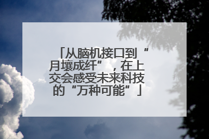 从脑机接口到“月壤成纤”，在上交会感受未来科技的“万种可能”