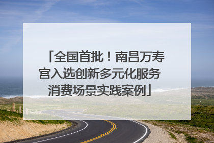全国首批！南昌万寿宫入选创新多元化服务消费场景实践案例
