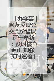 办实事|网友反映公交票价错误 辽宁阜新:及时核查更正 加强实时巡检