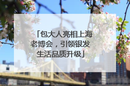 包大人亮相上海老博会，引领银发生活品质升级