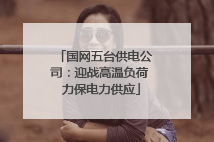 国网五台供电公司：迎战高温负荷 力保电力供应