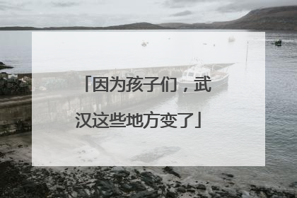 因为孩子们，武汉这些地方变了