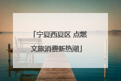 宁夏西夏区 点燃文旅消费新热潮