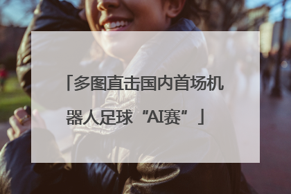 多图直击国内首场机器人足球“AI赛”