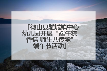 微山县驩城镇中心幼儿园开展“端午粽香情 师生共传承”端午节活动
