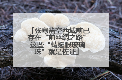 张骞凿空西域前已存在“前丝绸之路” 这些“蜻蜓眼玻璃珠”就是佐证