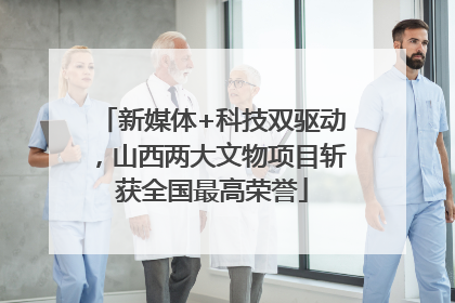 新媒体+科技双驱动，山西两大文物项目斩获全国最高荣誉