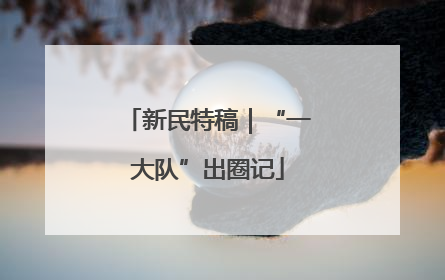 新民特稿｜“一大队”出圈记