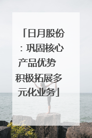 日月股份：巩固核心产品优势 积极拓展多元化业务