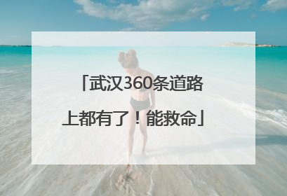 武汉360条道路上都有了！能救命