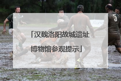 汉魏洛阳故城遗址博物馆参观提示