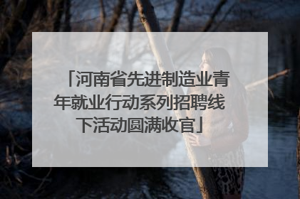 河南省先进制造业青年就业行动系列招聘线下活动圆满收官