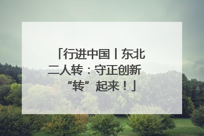 行进中国丨东北二人转：守正创新“转”起来！