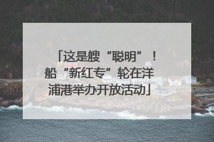 这是艘“聪明”！船“新红专”轮在洋浦港举办开放活动