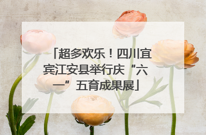 超多欢乐！四川宜宾江安县举行庆“六一”五育成果展