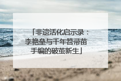 非遗活化启示录：李艳垒与千年笤帚苗手编的破茧新生