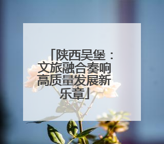 陕西吴堡：文旅融合奏响高质量发展新乐章