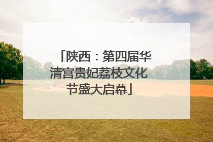 陕西：第四届华清宫贵妃荔枝文化节盛大启幕