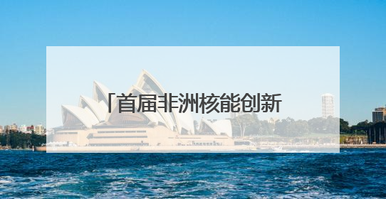 首届非洲核能创新峰会开幕 多国代表呼吁加速采用核能