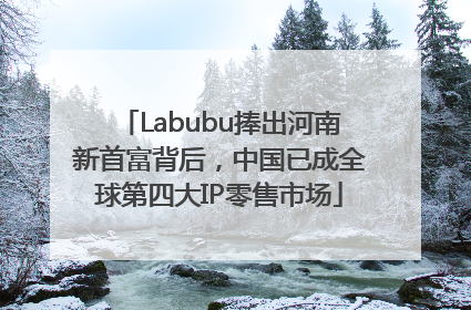 Labubu捧出河南新首富背后，中国已成全球第四大IP零售市场